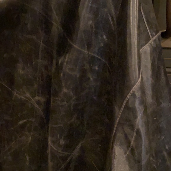 Kedziorek distressed gun metal black trench - Picture 4 of 12